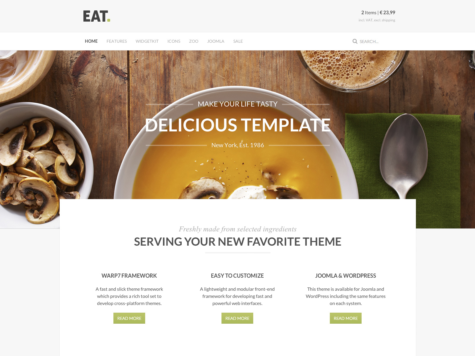 Eat Theme