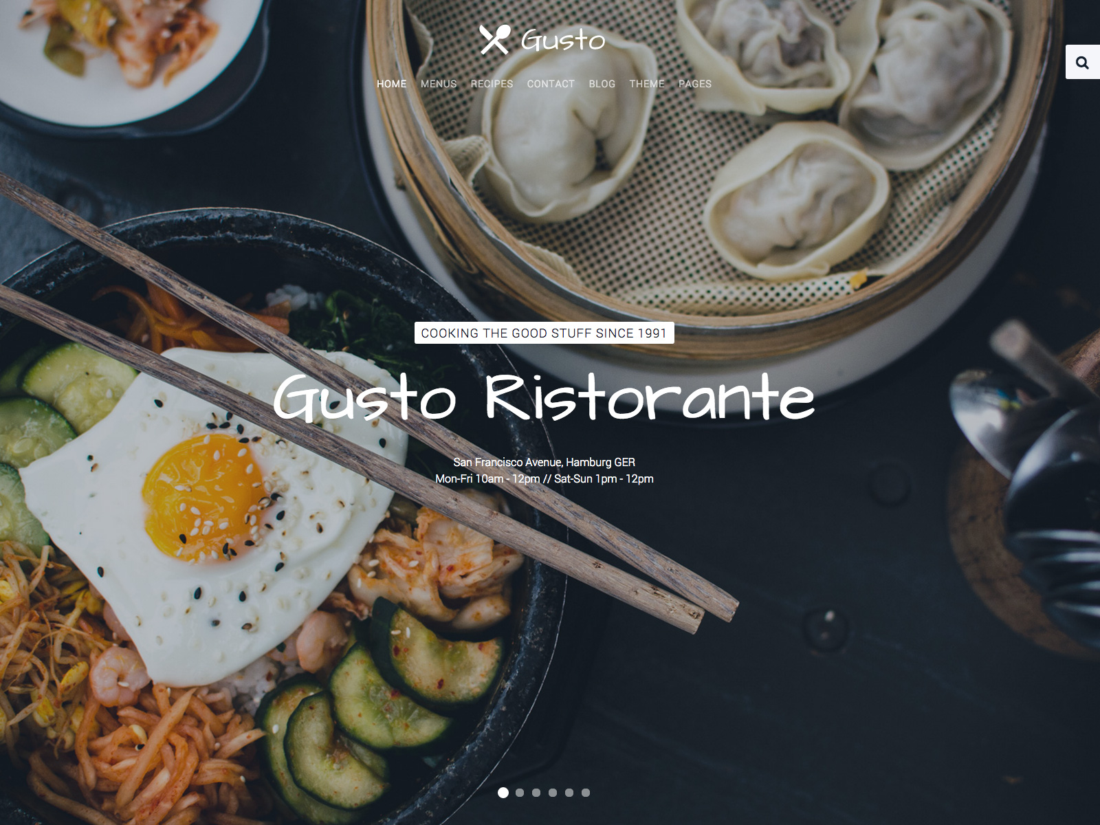 Gusto Theme